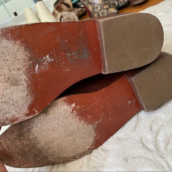 Coach Brown Leather Chelsea Boots - Picture 4 of 9